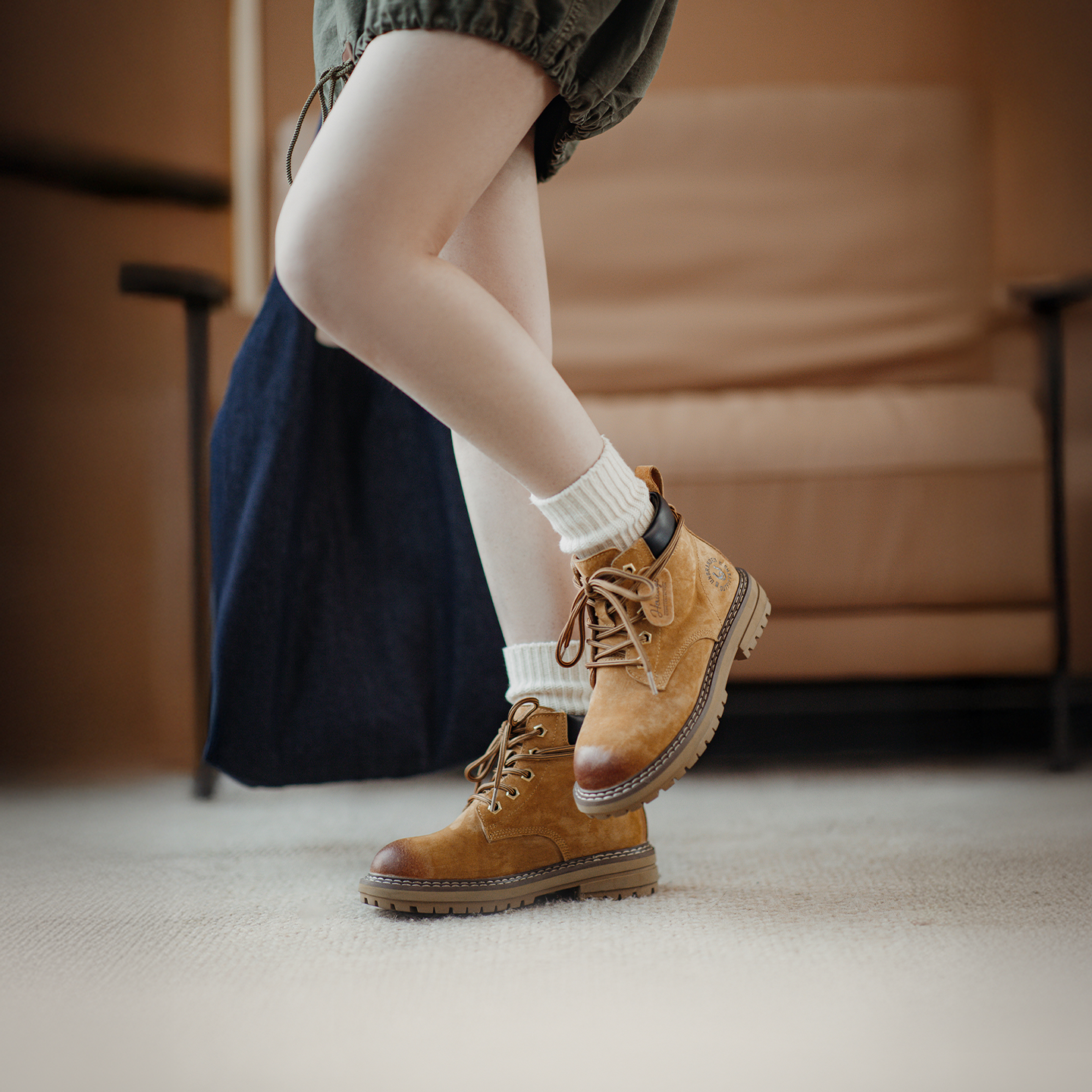Maden Women's Classic Yellow A - Leatherworking Classic recension och pris