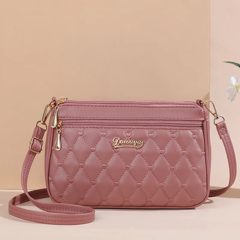 PU Leather Crossbody Bags Zipp - Leatherwork Thread recension och pris