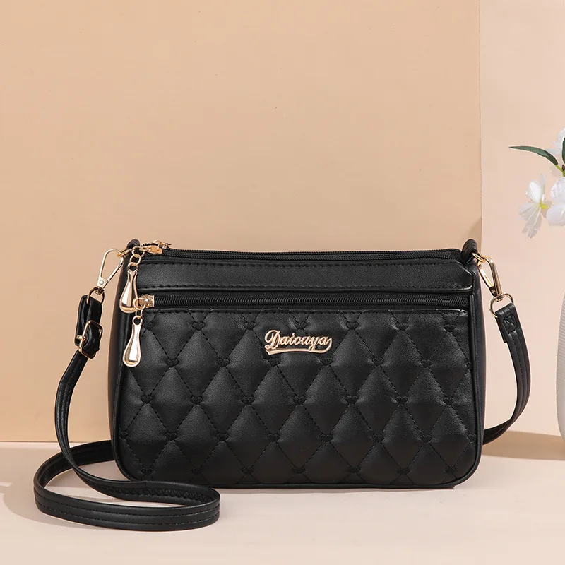 PU Leather Crossbody Bags Zipp - Leatherwork Thread recension och pris
