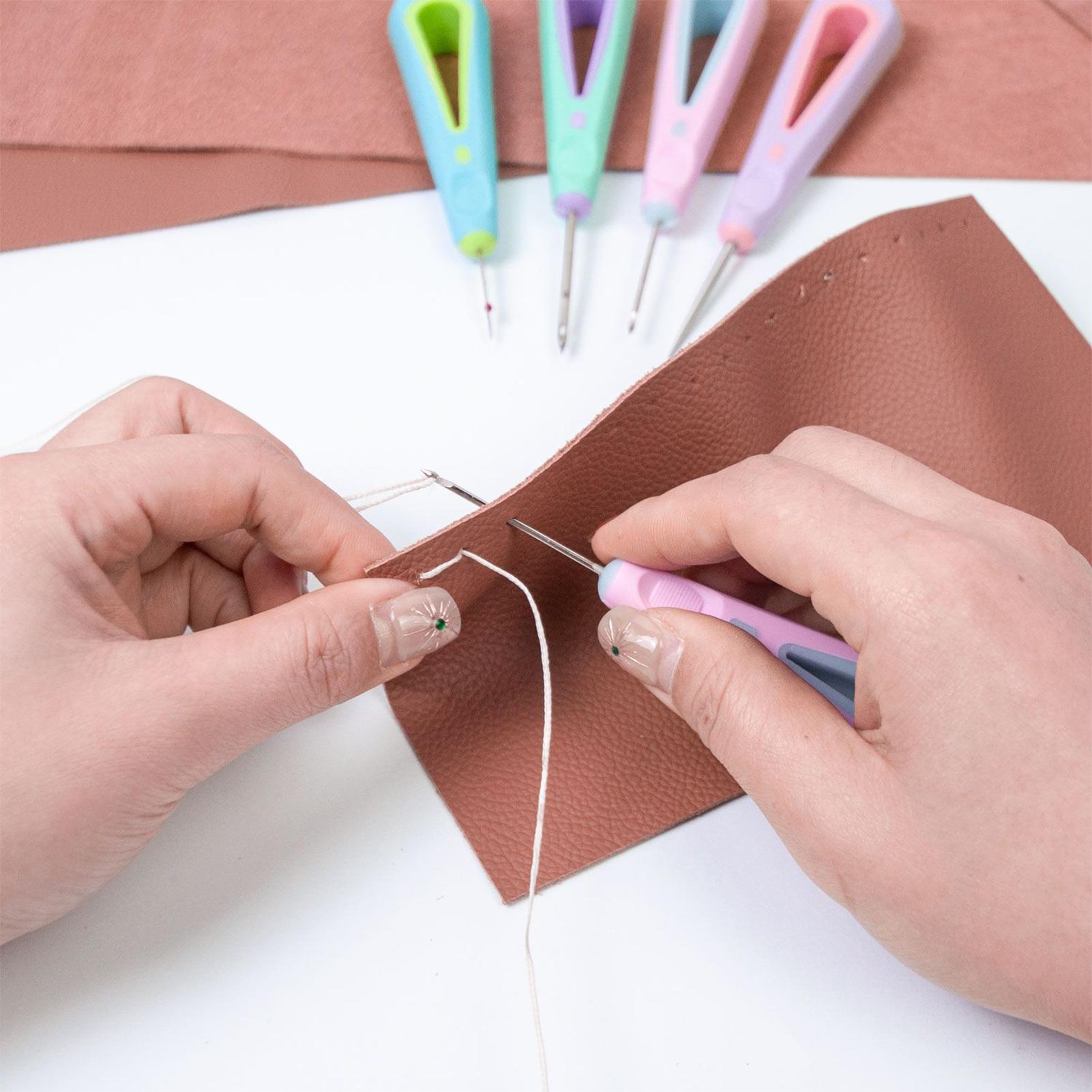 Leather Sewing Kit 4 Pieces St - Leatherwork Thread recension och pris