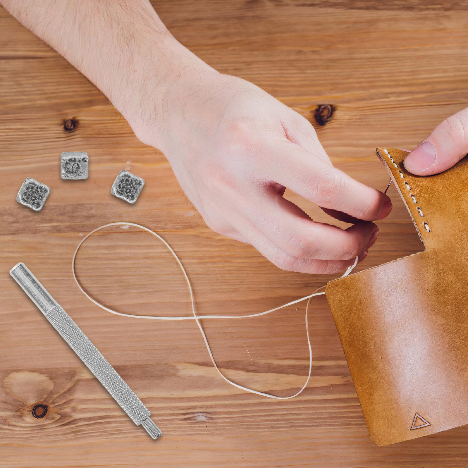 1Set Leatherworking Tool Set B - Leatherwork Kits For Beginners recension och pris