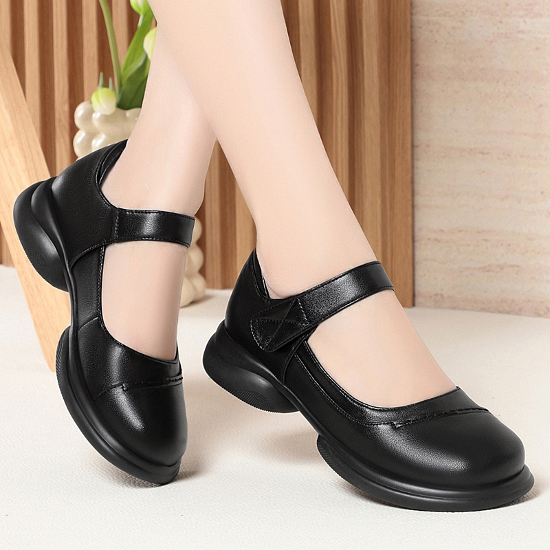 3.5cm British Style All Match  - Leather Work Women Shoes recension och pris