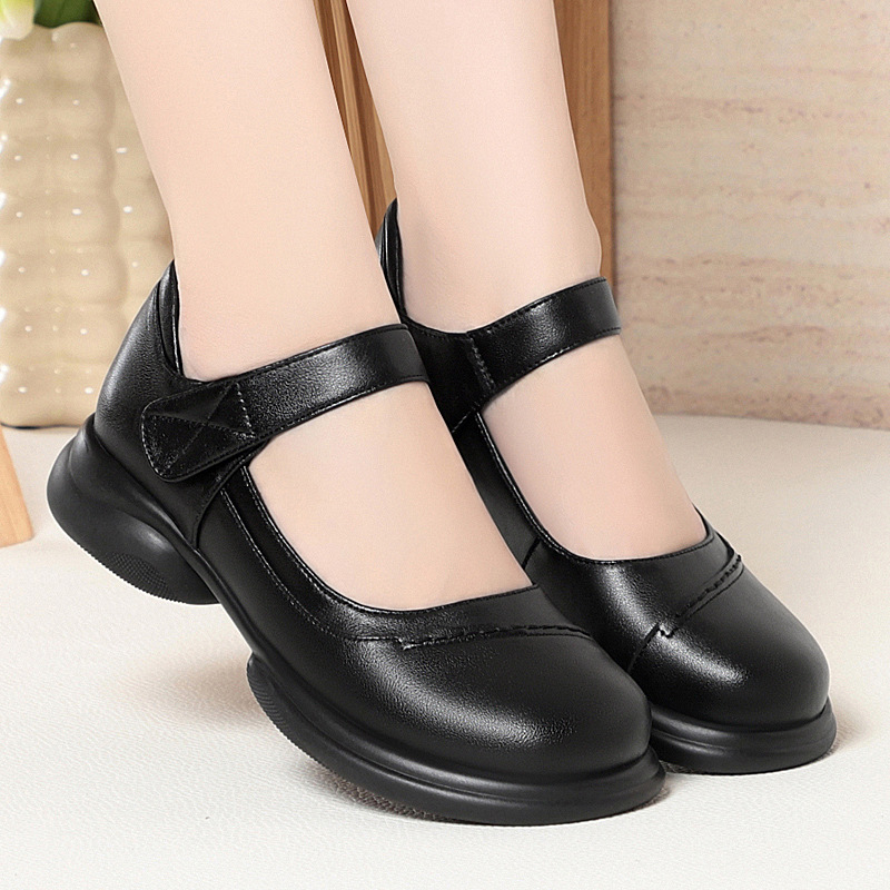 3.5cm British Style All Match  - Leather Work Women Shoes recension och pris