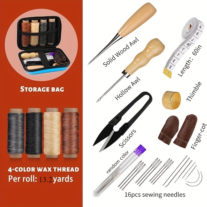 [Leather Working Kit] Leather  - Leatherwork Thread recension och pris
