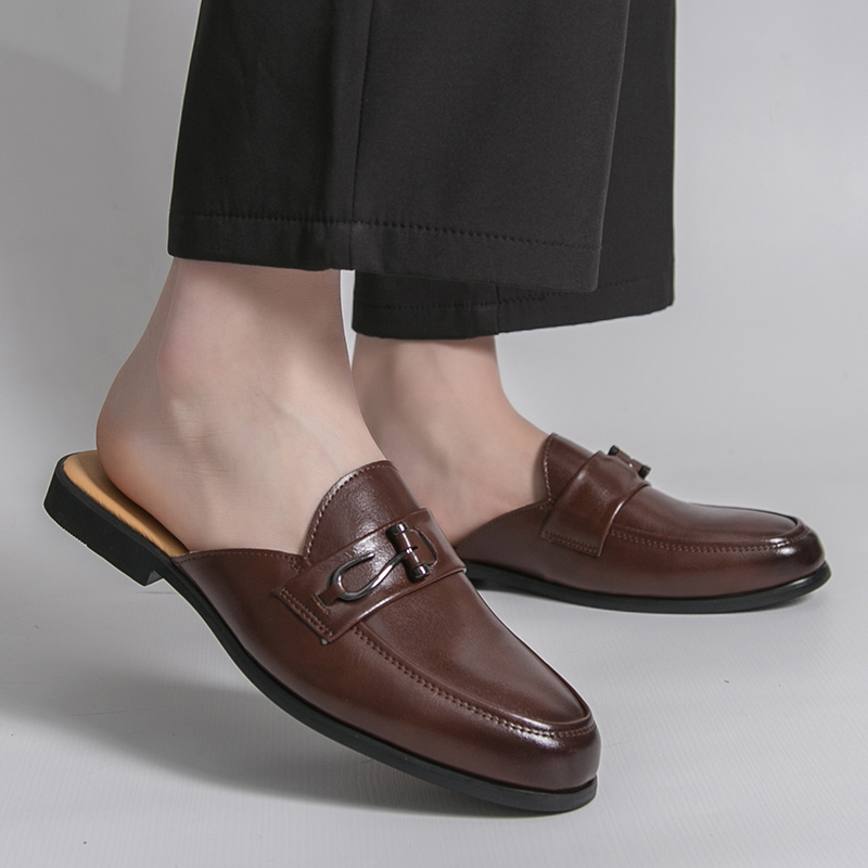 Designer Patent Leather Mens M - Leather Work Flats recension och pris