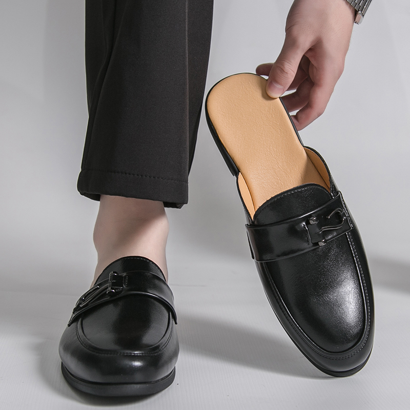 Designer Patent Leather Mens M - Leather Work Flats recension och pris