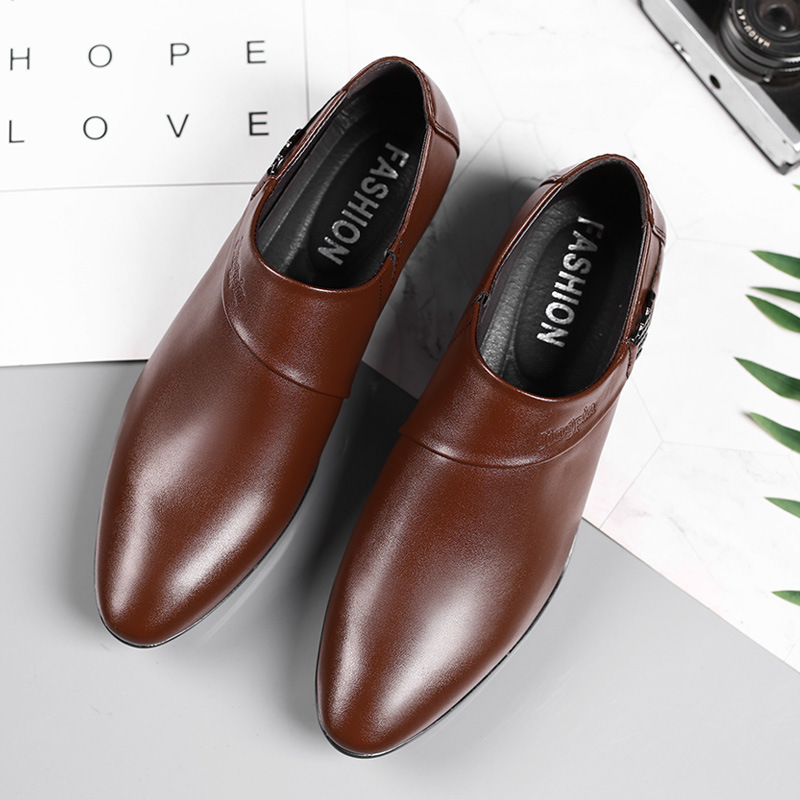 Oxfords Leather Shoes for Men  - Leather Work Dress recension och pris