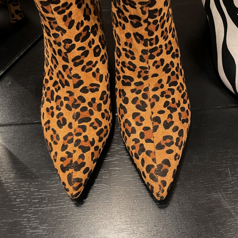 2023 Leopard Print Suede Calf  - Leatherwork Free Patterns recension och pris