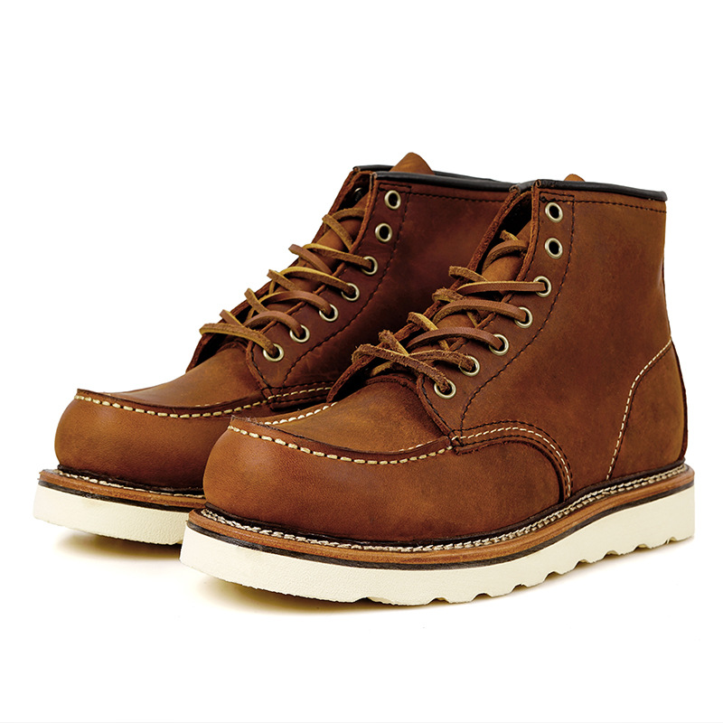 American Style 1907 Work Boots - Leather Work Youtube recension och pris