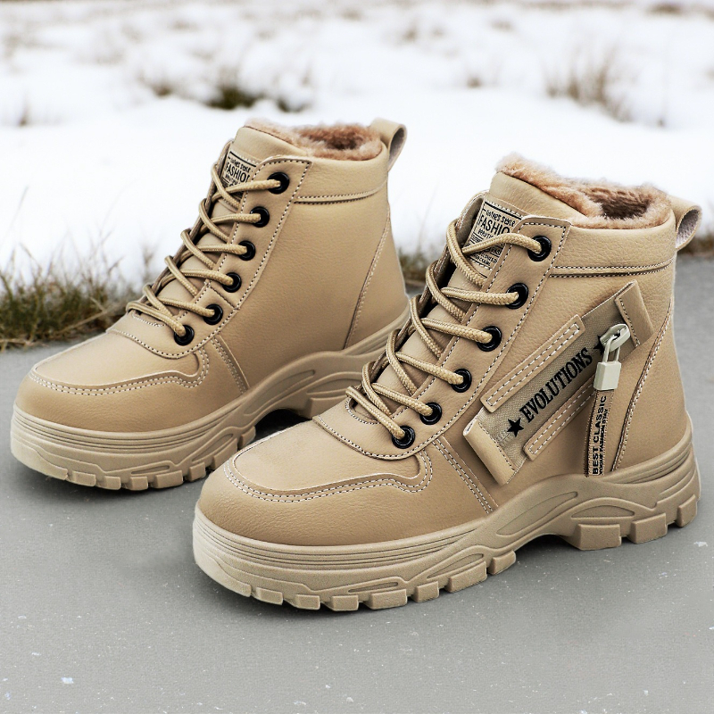 Women's Winter Snow Boots Larg - Leather Work Youtube recension och pris