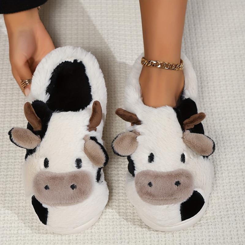 Soft Cow Slippers for Women -  - Leather Work Flats recension och pris
