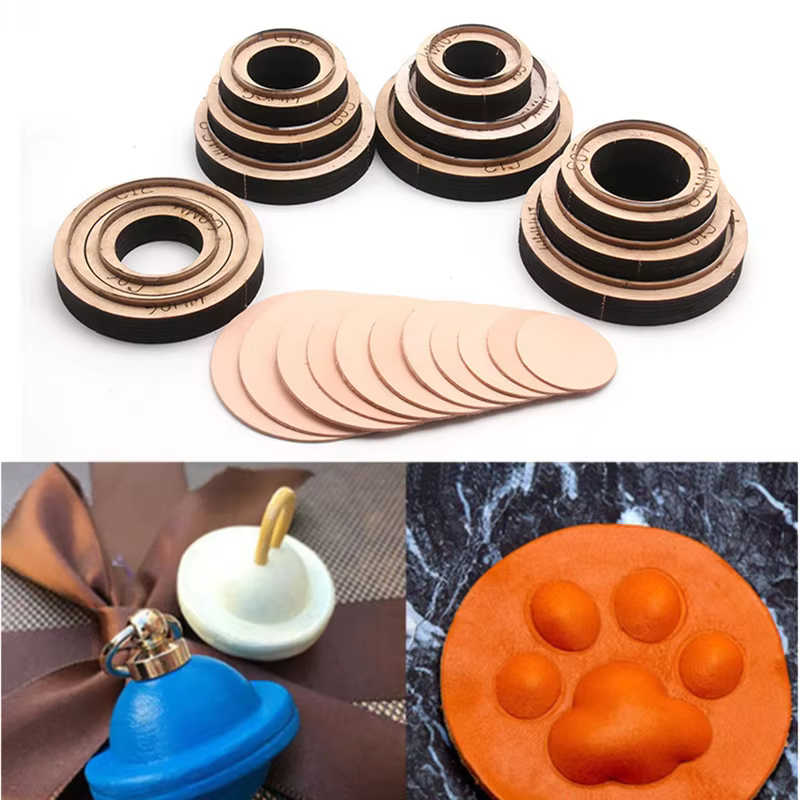 Round Leather Cutting Die DIY  - Round Knife Leatherwork recension och pris