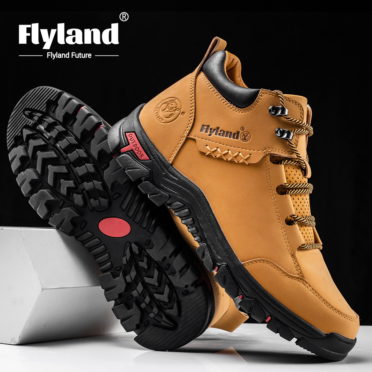 FLYLAND Men's Chukka Boots, Vi - Leatherworking Classic recension och pris