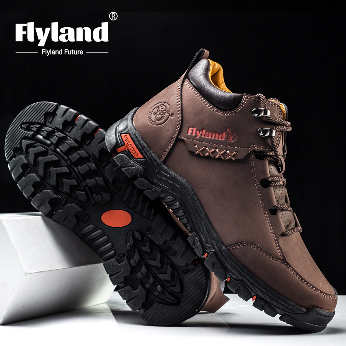 FLYLAND Men's Chukka Boots, Vi - Leatherworking Classic recension och pris
