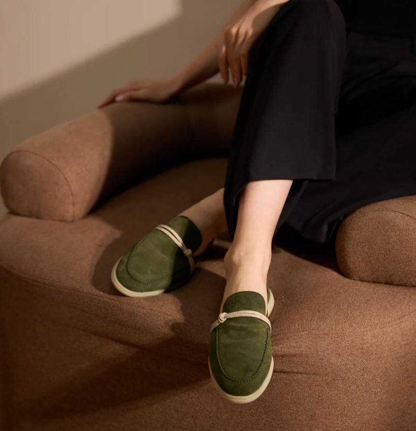 Loafers for Men Designer Luxur - Leather Work Flats recension och pris